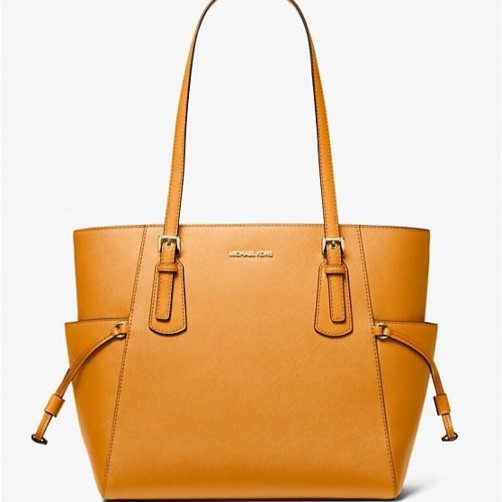 Michael Kors Orange Voyager Tote Bag